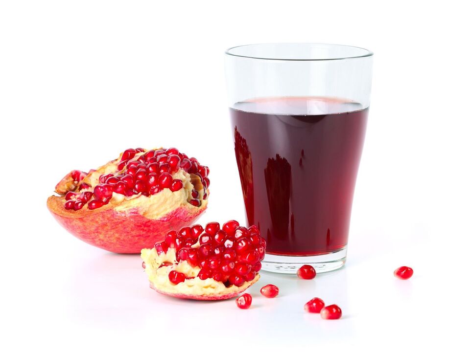 pomegranate juice for effectiveness