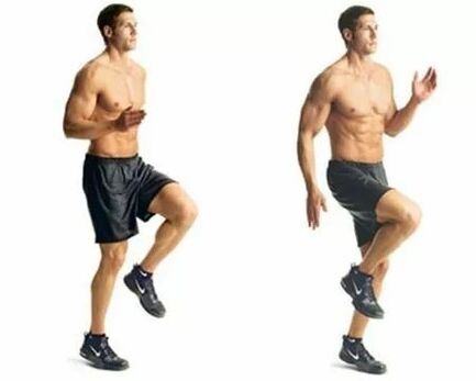 Practice a false step