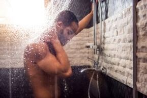Contrast shower to increase efficiency