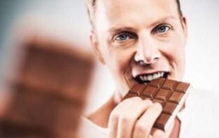 Consumption of chocolate - prevention of erectile dysfunction
